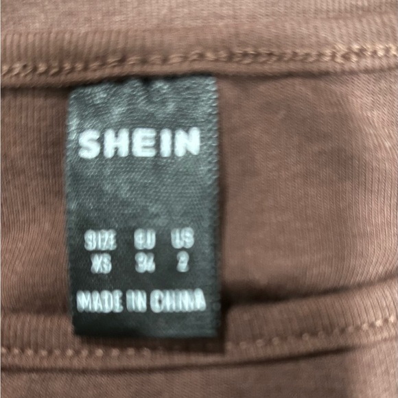 SHEIN Brown Dress, Size XS, (US Size 2) - Picture 4 of 5